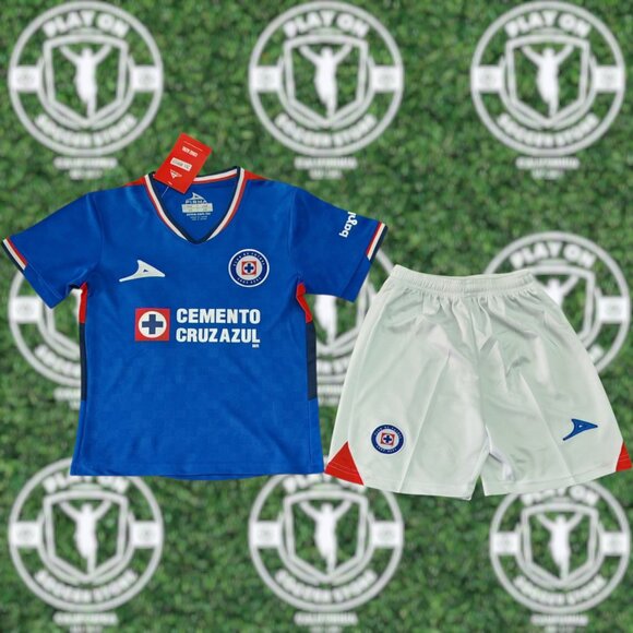Kids Cruz Azul 25/26 Home Kit - Picture 1 of 3